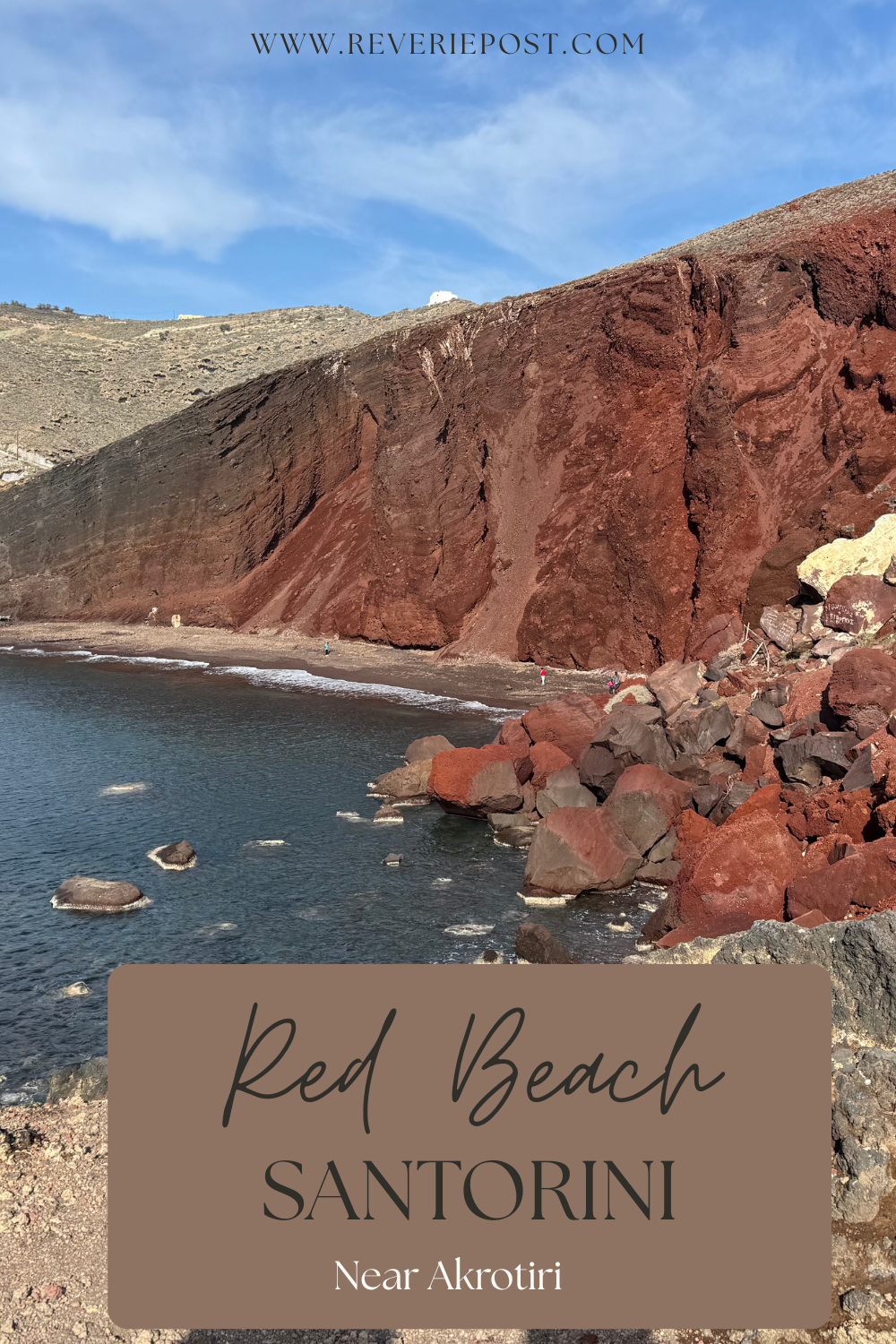 Red Beach Santorini - Reverie Post
